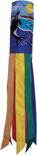 Vista 13 de In the Breeze Cangrejo Windsock, 40 pulgadas