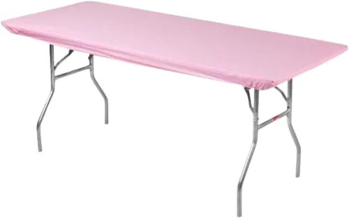 Vista 11 de Kwik-Covers Protectores para mesa rectangulares, de 6 pies, de plástico, de 30 x 72 pulgadas. Paquete de 5 unidades., Negro