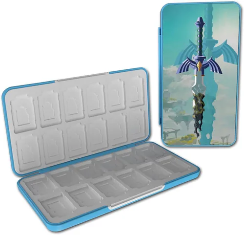 Vista 26 de PERFECTSIGHT Funda para tarjetas de juego de 48 interruptores para Nintendo Switch OLED/ Lite 48 funda de cartucho para tarjetas de juego y tarjetas