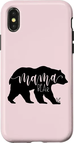 Vista 5 de Mama Bear, funda para teléfono rosa, Momma Bear JLZ043 para iPhone 17
