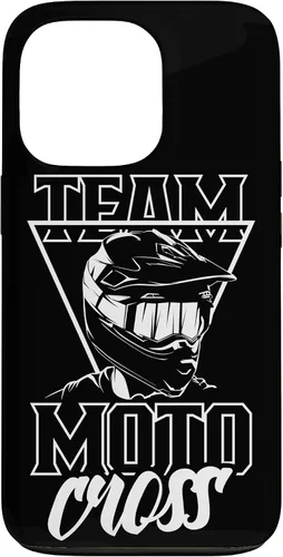Vista 10 de Funda para iPhone 16 Team Motocross Lover Riding Rider