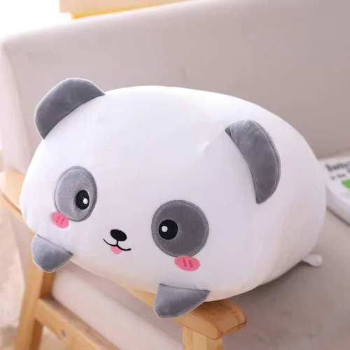 Vista 9 de Almohada de peluche de diseño de animales, para abrazar
