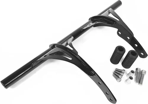 Vista 8 de Estriberas de Carretera Protector de Motor Barra Antivuelco Soporte de Protección Compatible con Harley Softail Street Bob FXBB, Low Rider FXLR