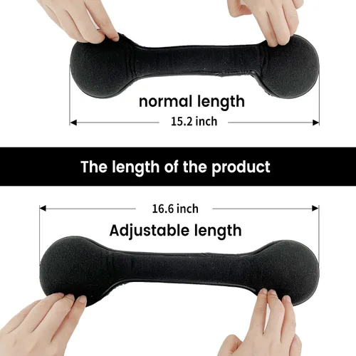 Vista 8 de TALONITE - Orejeras de invierno 1 paquete2 paquetes3 paquetes para hombres y mujeres calentadores de oreja de forro polar plegable Para ciclismo