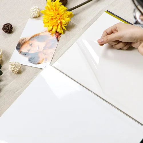 Vista 7 de Álbum de fotos autoadhesivo de página de Holoary con bolígrafo metálico para 3 x 5, 4 x 6, 5 x 7, 6 x 8, 8 x 10, álbum de bricolaje hecho a mano