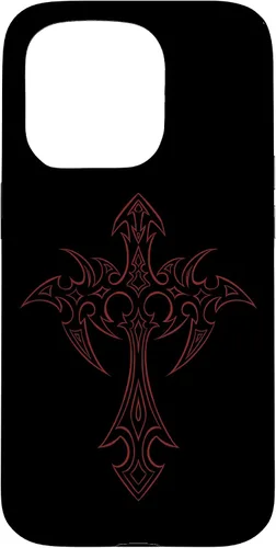 Vista 14 de Y2k Mall Goth Grunge Aesthetic Gothic Cross Case for iPhone 17