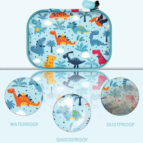 Vista 4 de Leayjeen Funda para cámara para niños compatible con OUTUVAS/Goopow/Mgaolo/HOOMOON/Juguetes de cámara para niños y videocámara digital para niños
