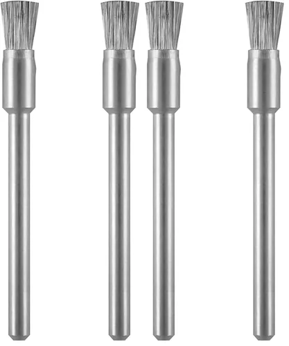 Vista 11 de Dremel 536-02 Cepillos de latón (paquete de 2), 1/2" de diámetro