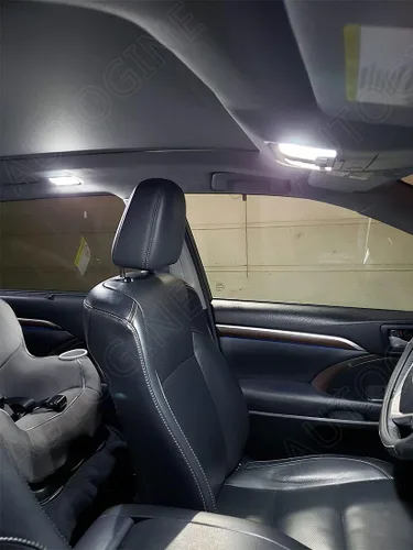Vista 4 de AUTOGINE Paquete de luces LED blancas para interiores Ford Explorer 2002, 2003, 2004, 2005, 2006, 2007, 2008, 2009, 2010, súper brillante, 6000K