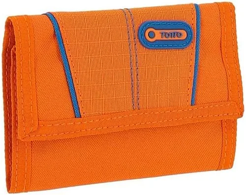 Vista 2 de TOTTO Cartera de licencia unisex para adultos Naranja