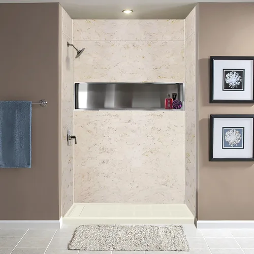 Vista 2 de Transolid Base de ducha FL6034L-32, camafeo Cameo