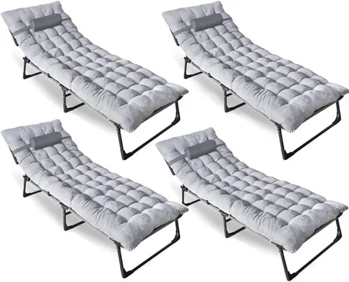 Vista 12 de ZONETECH Colchón plegable para cuna y almohadilla de 4 posiciones ajustable, portátil, calidad premium para adultos y niños, perfecto para camping