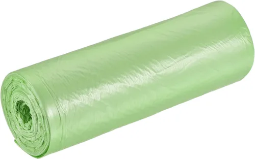 Vista 9 de MECCANIXITY Bolsas de basura pequeñas de 2 a 4 galones para cocina, oficina, baño, dormitorio, color negro, 20 unidades por rollo