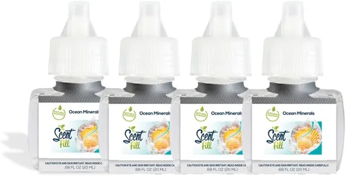 Vista 4 de Scent Fill Ambientador enchufable de sidra de manzana, 4 recambios de aceite perfumado