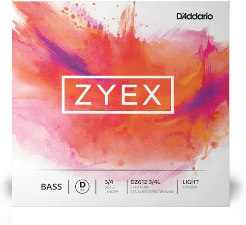 Vista 13 de D'Addario Zyex Bass E-String, escala 4/4, tensión media