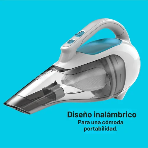Vista 3 de Black+Decker Dustbuster HHVI315JO42 aspiradora manual de litio, azul, inalámbrica