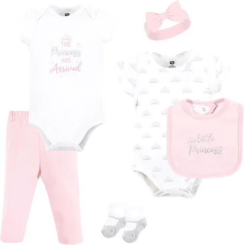 Vista 12 de Hudson Baby Juego de canastilla de algodón unisex para bebé Arcos de ballet Bunny