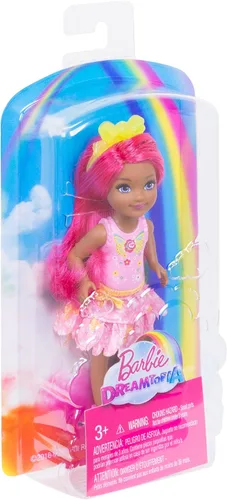 Vista 4 de Barbie Dreamtopia Rainbow Cove Sprite Muñeca - Rosa