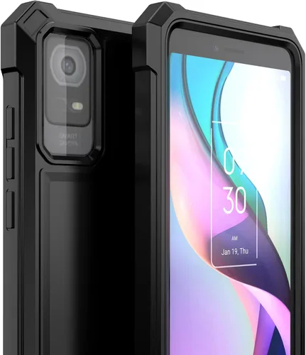 Vista 8 de Ailiber Funda para TCL ION X/TCL ION V, TCL IONX con protector de pantalla de vidrio templado, protección de estructura de doble capa, esquinas a