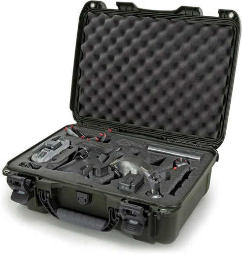 Vista 2 de Nanuk Estuche rígido impermeable 925 con inserto de espuma para DJI FPV Fly More Kit, 925-FPVG1, negro
