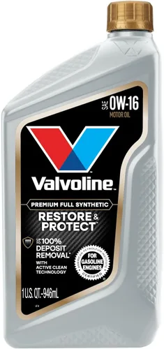 Vista 100 de Valvoline SynPower Full aceite sintético para motor, 1 Cuarto de galón, Ambar