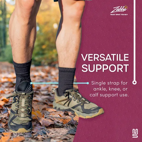 Vista 7 de Modetro Sports Tobillera para alivio de la fascitis plantar, tendinitis y soporte del tendón de Aquiles, manga de compresión para pies para hombres
