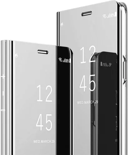 Vista 18 de Funda para Galaxy Note 9 Lujo Clear View Espejo Electroplate Diseño de Maquillaje Flip Wallet 360 Cuerpo Completo Protección de Pantalla Integrada