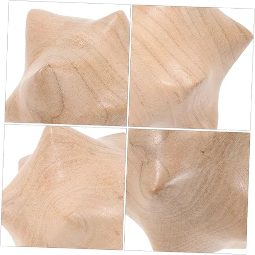 Vista 5 de Bola de madera 1 par bolas prácticas bolas de masaje prácticas bolas de masaje suaves bolas de masaje de palma bola de masaje bolas de madera
