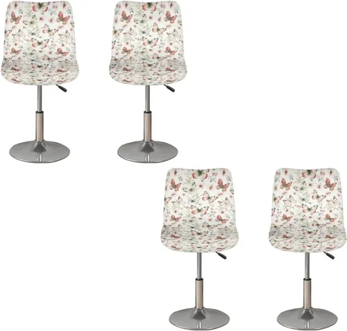 Vista 46 de American Eagle - Juego de 2 fundas para taburetes de bar para sillas de comedor, impermeables, antideslizantes, tamaño universal