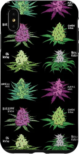 Vista 11 de Weed Pattern Kind of Weed Pot Stoner Marihuana Cannabis Leaf Case para iPhone 17