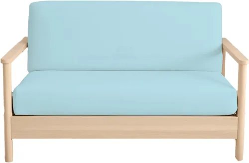 Vista 41 de Fundas para futón sin brazos tamaño individual, fundas de futón 100% algodón egipcio, funda de sofá con cremallera, protector de sofá cama, funda