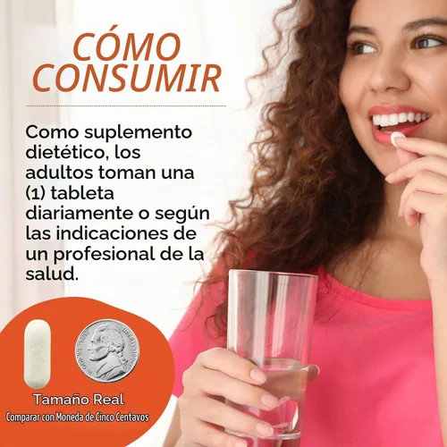 Vista 3 de Best Naturals Inositol 1000 mg 60 Tabletas