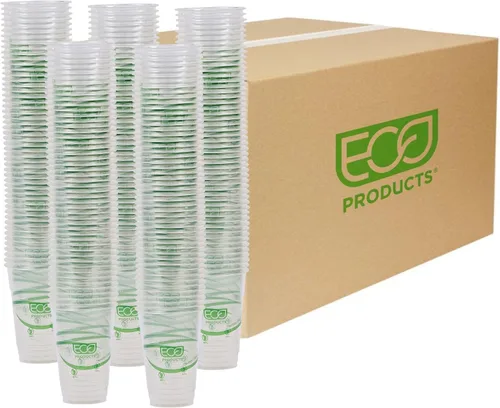 Vista 18 de Eco-Products, Inc GreenStripe - Vasos para bebidas frías, Transparente, 1000