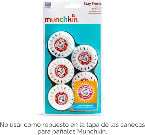 Vista 5 de Munchkin® Arm and Hammer Ambientadores para guardería, aromas surtidos de lavanda o cítricos, 5
