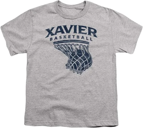 Vista 9 de Xavier University Camiseta oficial de baloncesto para niños y niñas Carbón