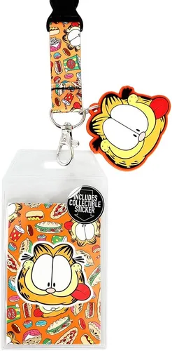 Vista 2 de Garfield - Cordón para alimentos con dije de goma