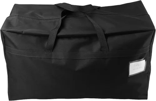 Vista 9 de 100L grande ornamento almacenamiento resistente al agua lleva bolsas de Negro