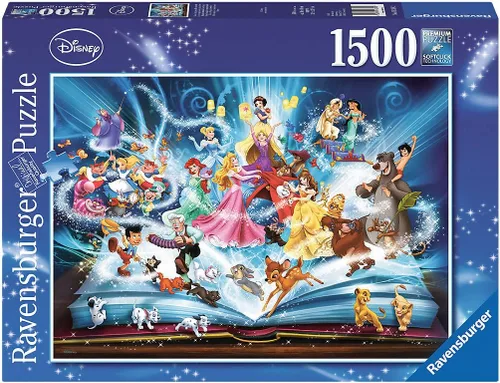 Vista 3 de Rompecabezas con diseño mágico de Disney, de Ravensburger (1500 piezas)