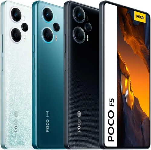 Vista 4 de XIAOMI Poco F5 5G + 4G LTE 256 GB + 8 GB versión global desbloqueada 6.67 pulgadas, 120Hz 64Mp triple cámara (Tmobile Mint Tello Metro USA Market) +