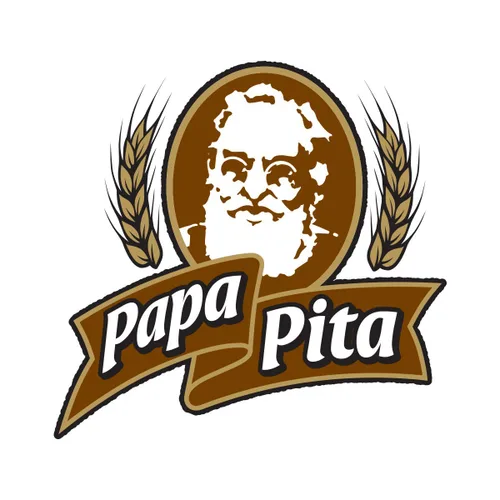 Vista 2 de Pan plano de pita griego blanco, 12 unidades (cada bolsa) sin OMG vegano 3 bolsas