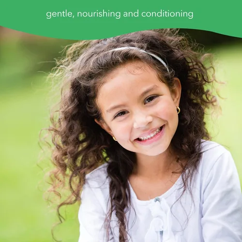 Vista 5 de Fresh Monster Spray desenredante para niños, sin toxinas, hipoalergénico y natural, spray acondicionador para el cabello para niños, coco