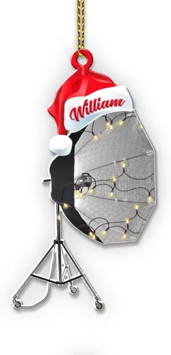 Vista 4 de Personalized Name Filmmaking Christmas Ornament Film Clapboard Ornament Director Clapboard Christmas Ornament Movie Clapperboard Theater Ornament 156