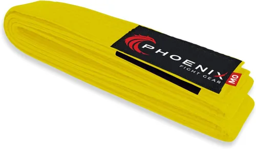 Vista 5 de Phoenix Fight Gear Cinturón BJJ para adultos para Jiu Jitsu, cinturón brasileño Jiu Jitsu con barra de manga clasificatoria, aprobado por