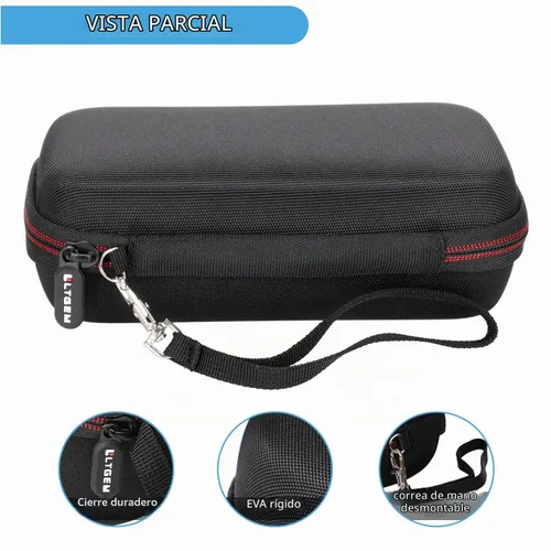 Vista 2 de LTGEM, estuche para termómetro infrarrojo Fluke 62 MAX o Fluke 59 Max+, color negro