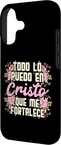 Vista 2 de Todo Lo Puedo En Cristo God Jesus - Funda de regalo cristiana para iPhone 17