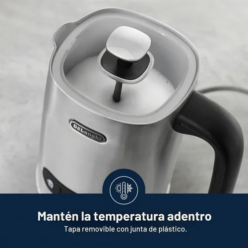 Vista 7 de De'Longhi LatteMix Espumador de leche fría y caliente, espuma variable y temperatura
