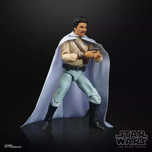 Vista 5 de STAR WARS The Black Series General Lando Calrissian - Figura coleccionable de 6 pulgadas, El regreso del Jedi, para niños de 4 años en adelante