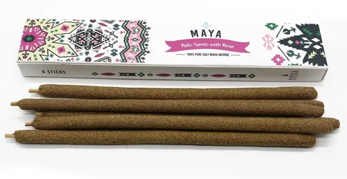 Vista 12 de SOUL STICKS Maya Palo Santo - Varillas de incienso limpiadoras 6 varillas por paquete fabricadas en Perú (Palo Santo)