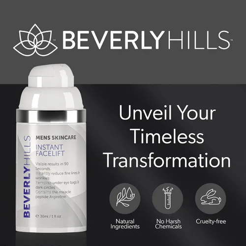 Vista 7 de Beverly Hills Tratamiento instantáneo de suero facial y suero para ojos para ojeras, ojos hinchados y arrugas