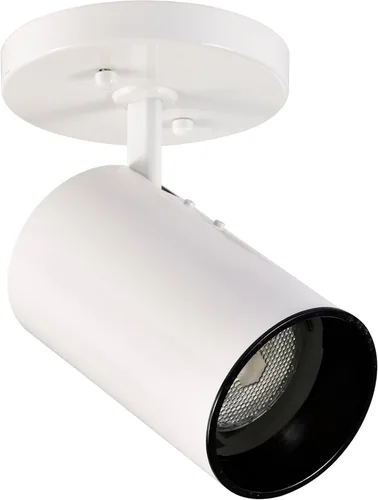 Vista 3 de NUVO SF76/412 One Light Close-to-Ceiling Flush Mount, Blanco